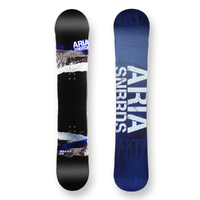 Aria Snowboard 154cm Drawliner Blue Camber Capped
